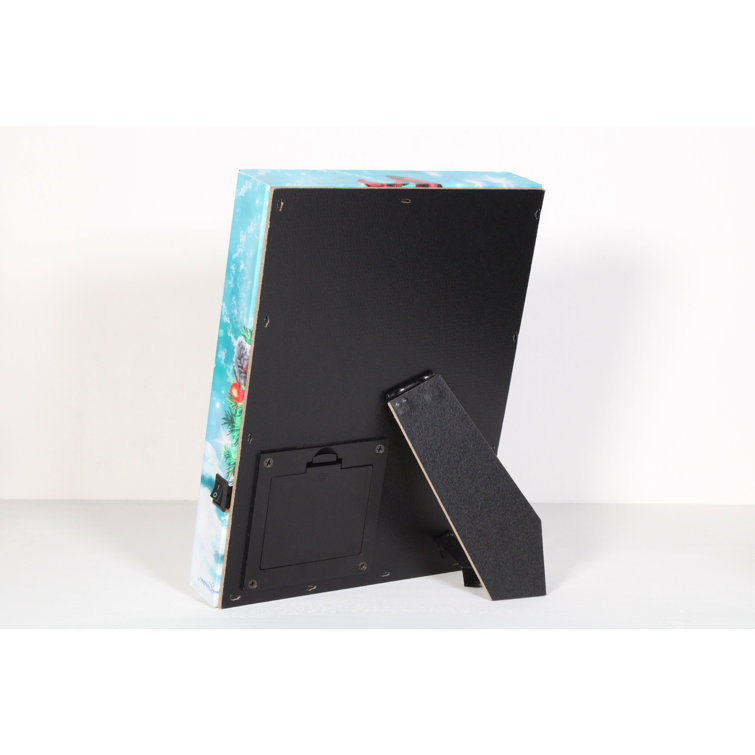 Rosalind Wheeler Mini Lighted Easel Back Canvas 8X6 Rooster Crow